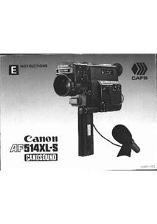 Canon 514 manual. Camera Instructions.